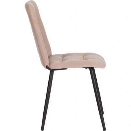 Стул обеденный Комус Мебель Felicita бежевый (ткань, металл)