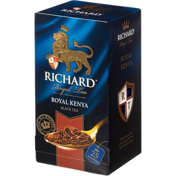 Чай Richard Royal Kenya черный 25 пакетиков