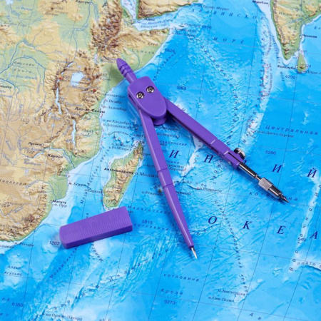 Циркуль Attache Selection Emotion 120 мм (в ударопрочном футляре)