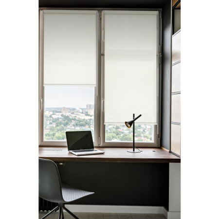 Рулонная штора Лайт полиэстер крем (40х160 см)