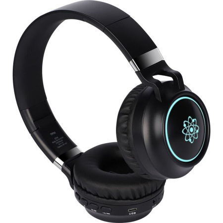 Наушники беспроводные TFN Atom черные (TFN-HS-BT400BK)