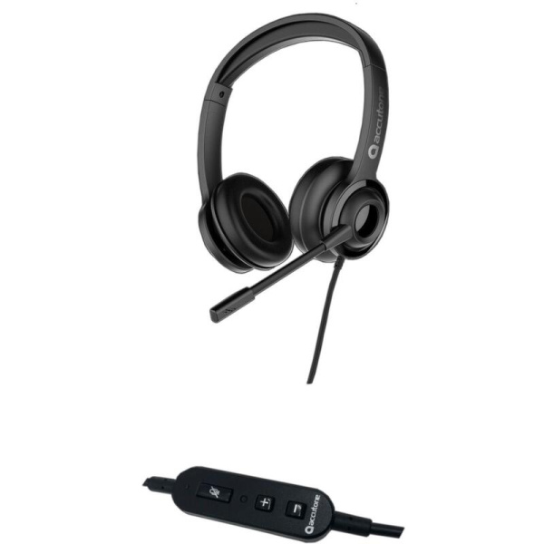 Гарнитура проводная Accutone UB210 USB (ZE-UB210-RU)