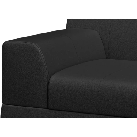 Кресло Flagman черное (экокожа)