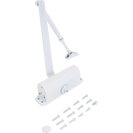 Доводчик дверной Notedo DC-100 до 120 кг белый