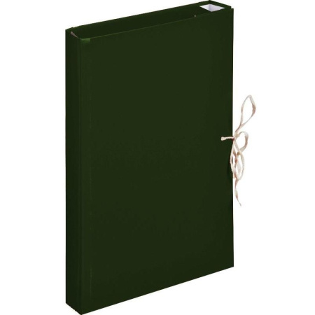 Папка архивная на 4-х завязках Эврика А4 60 мм (270х360 мм)  картон/бумвинил до 600  листов