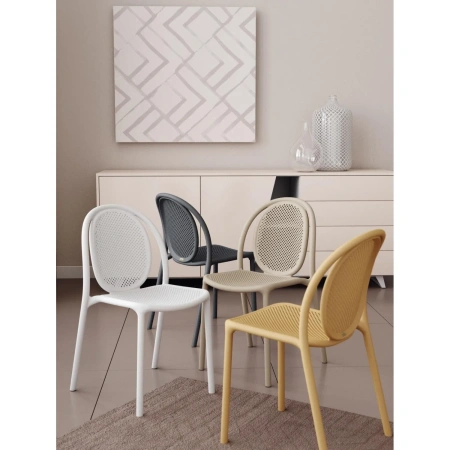 Стул Sheffilton SHT-S172 тёмно-серый (пластик)