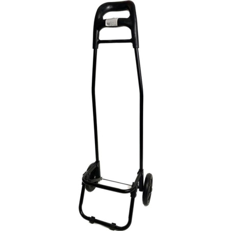 Тележка хозяйственная двухколесная АВМ черная алюминевая 34x17x90 см