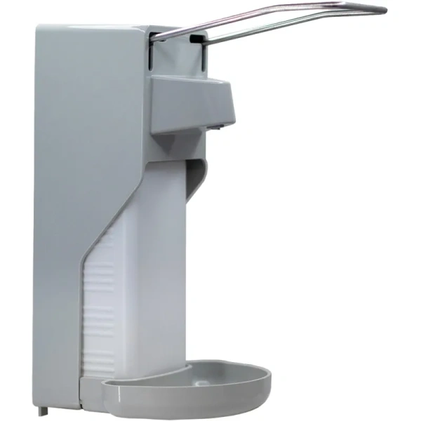 Дозатор для дезинфицирующего средства и жидкого мыла Алмадез МДУ-10 локтевой  пластик 1 л