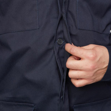 Костюм рабочий летний мужской л05-КБР с СОП синий/васильковый (размер 48-50, рост 170-176)