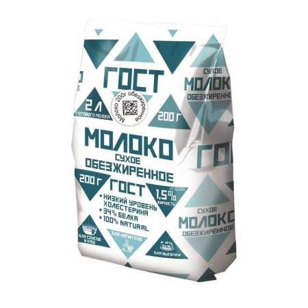 Молоко сухое Си-Продукт обезжиренное 1.5% 200 г