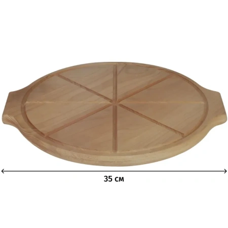 Доска разделочная дерево 35х35х2 см