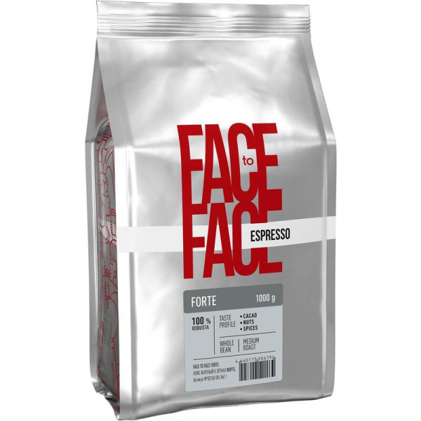 Кофе в зернах Face to Face Forte 1 кг