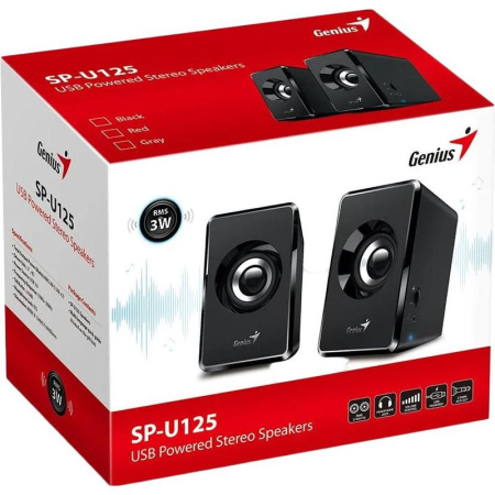 Колонки 2.0 Genius SP-125U (31730042400) Колонки 2.0 Genius SP-125U (31730042400)