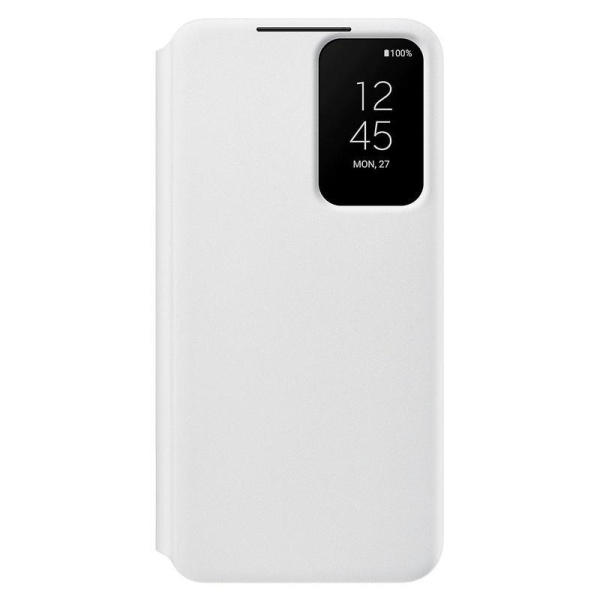 Чехол книжка Samsung Smart Clear View Cover S22 для Samsung Galaxy S22  белый (SAM-EF-ZS901CWEGRU)