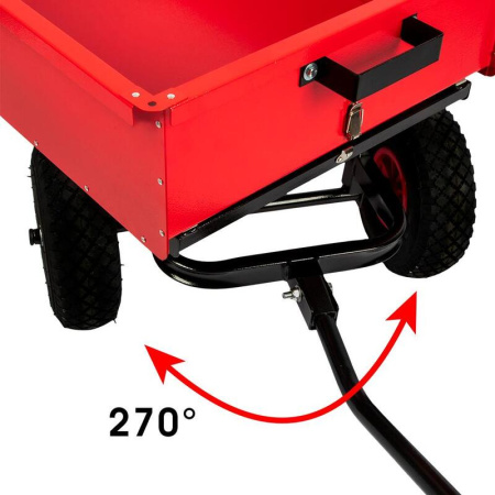 Тачка садово-строительная DDE Самосвал четырехколесная грузоподъемность  200 кг