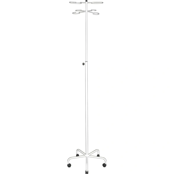 Штатив медицинский М192-05К разборный (белый)