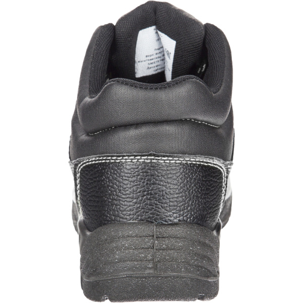 Ботинки рабочие Аскет ПУ из микрофибры черные (размер 46)