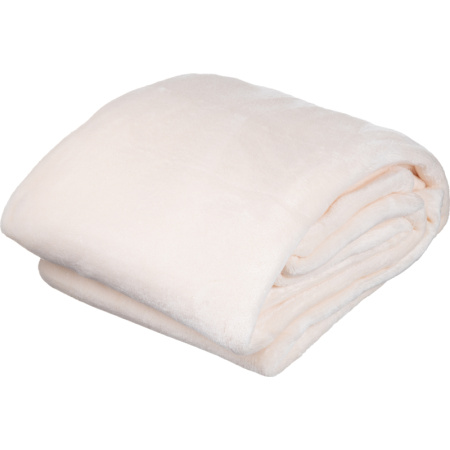 Плед Luscan микрофибра 200х220 см бежевый