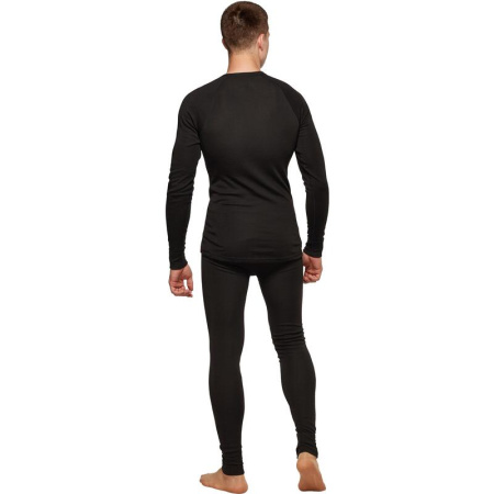 Термокальсоны Comazo мужские Activ-25 трикотаж полиэстер черные с  начесом (размер 56, рост 182)