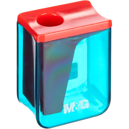 Точилка для карандашей M&G с контейнером пластиковая Точилка для карандашей M&G с контейнером пластиковая