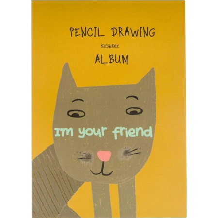 Альбом для рисования Kroyter Animals А4 40 листов