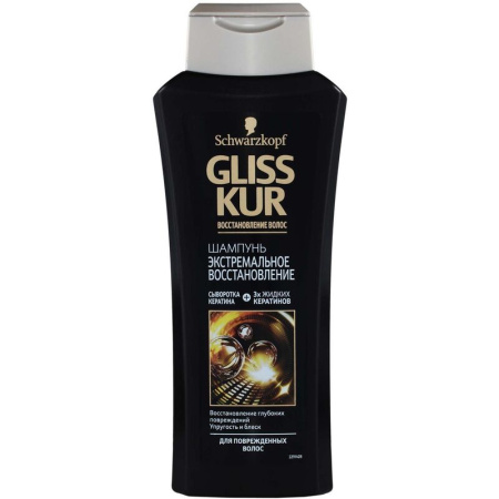 Шампунь Gliss Kur Экстремальное Восстановление 400 мл Шампунь Gliss Kur Экстремальное Восстановление 400 мл