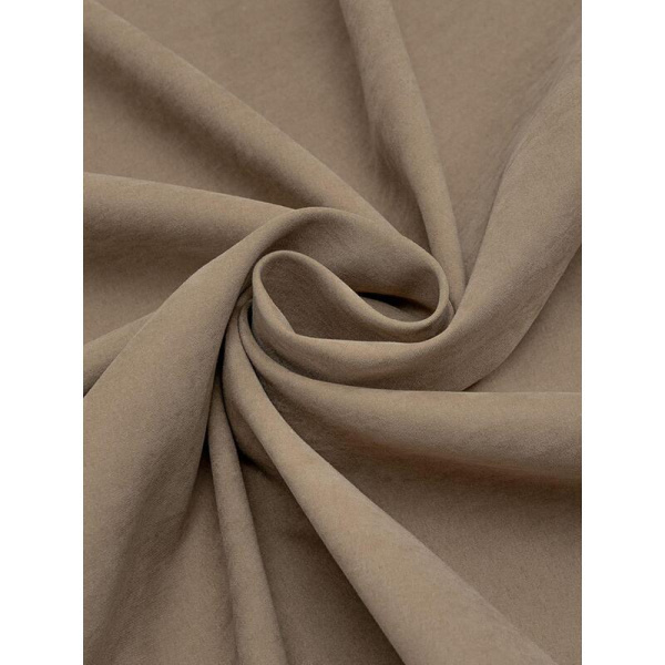 Комплект штор Amore Mio Однотонная замша 3872-009 (2 портьеры 150x270  см) коричневый