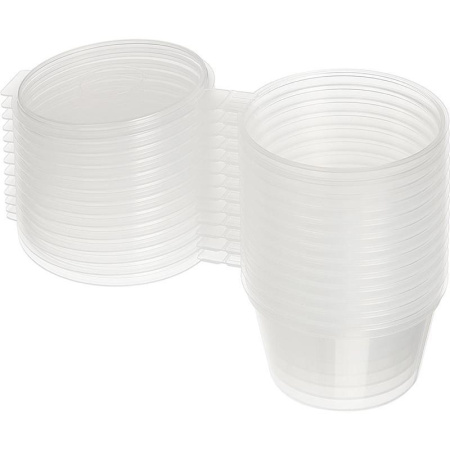 Соусница с крышкой пластиковая 30 мл 80 штук в упаковке