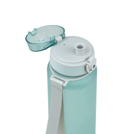 Бутылка для воды голубая 1000 мл