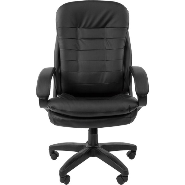 Кресло для руководителя Chairman 795 LT черное (экокожа, пластик)