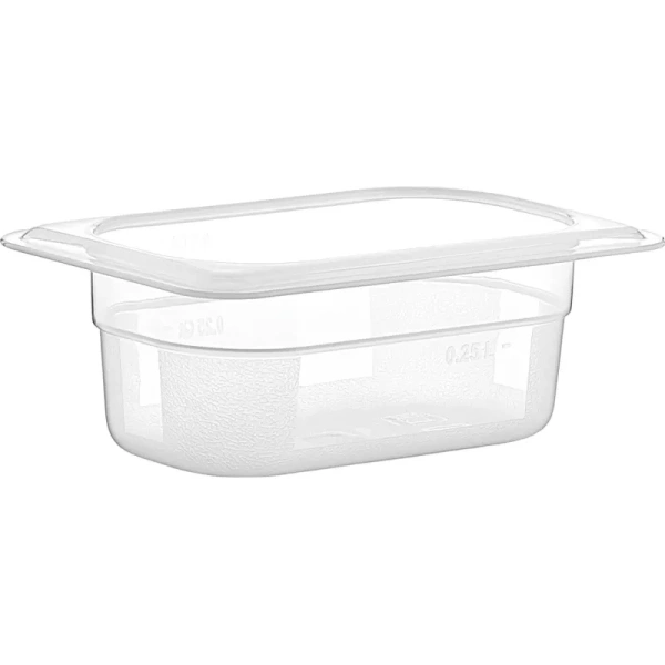 Гастроёмкость Gastroplast GN 1/9 10.6х17.6х6.5 см 0.5 л полипропилен