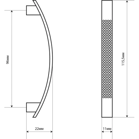 Ручка StahlBuro A345-96 золото