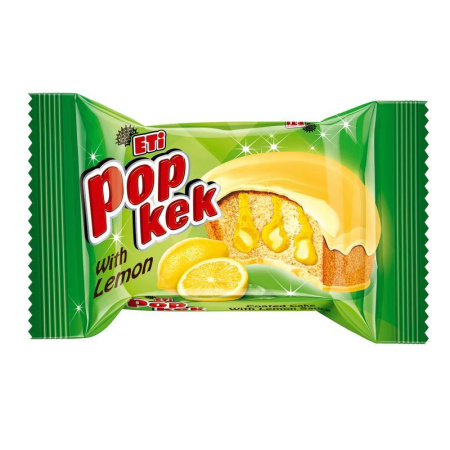 Кекс Eti Popkek Lemon с лимонным соусом 45 г
