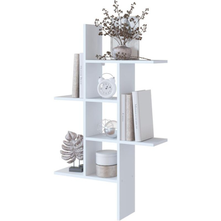 Полка настенная Сокол ПК-6 (белая, 1139х196х677 мм)