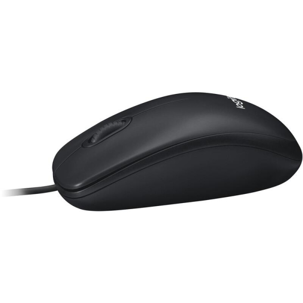 Мышь проводная Logitech M100R черная (910-006765)