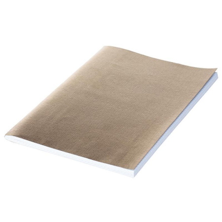 Бизнес-тетрадь Hatber Metallic А4 96 листов золотистая в клетку на скрепке (210x297 мм)