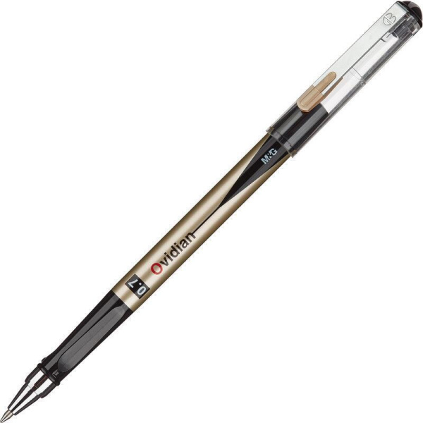 Ручка гелевая неавтоматическая M&G Ovidian черная (толщина линии  0.5 мм)