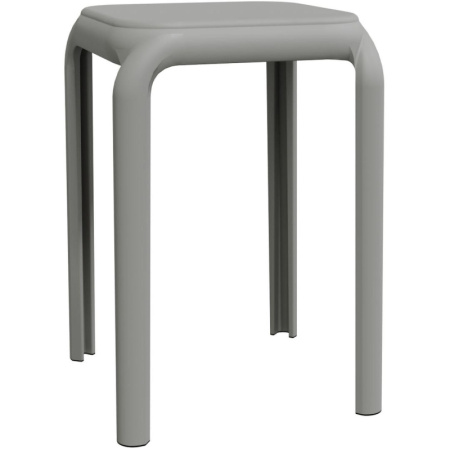 Табурет серый (полипропилен)