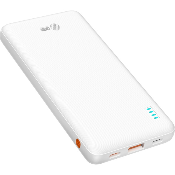 Внешний аккумулятор (power bank) Cactus CS-PBFSBA-10000 10000 мАч 5W  белый