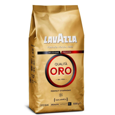 Кофе в зернах Lavazza Oro 100% арабика 1 кг