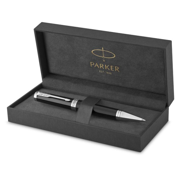 Ручка шариковая Parker Ingenuity Black СT цвет чернил черный цвет  корпуса черный (артикул производителя 2181997)