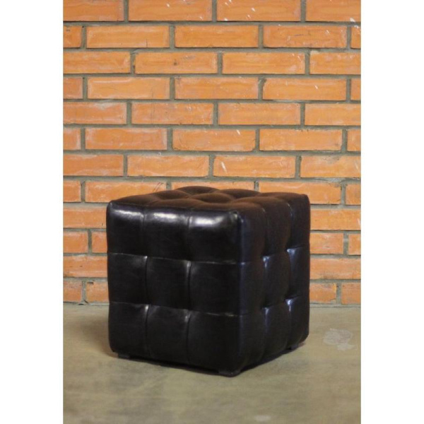 Пуф Лотос черный глянцевый (искусственная кожа) Пуф Лотос черный глянцевый (искусственная кожа)