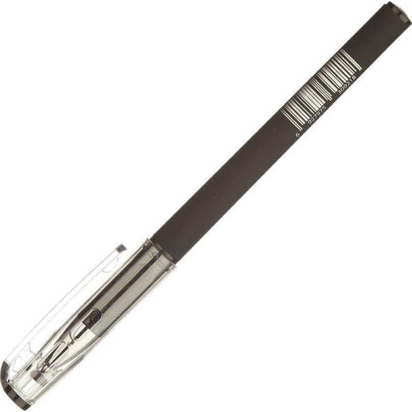 Ручка гелевая черная (модель G-5680, толщина линии 0,5 мм)