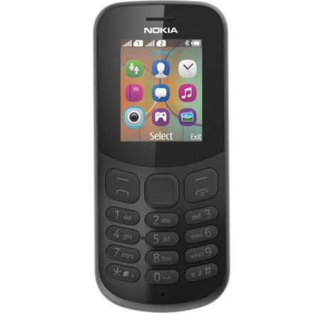 Мобильный телефон Nokia 130 DS TA-1017 черный (A00028615)