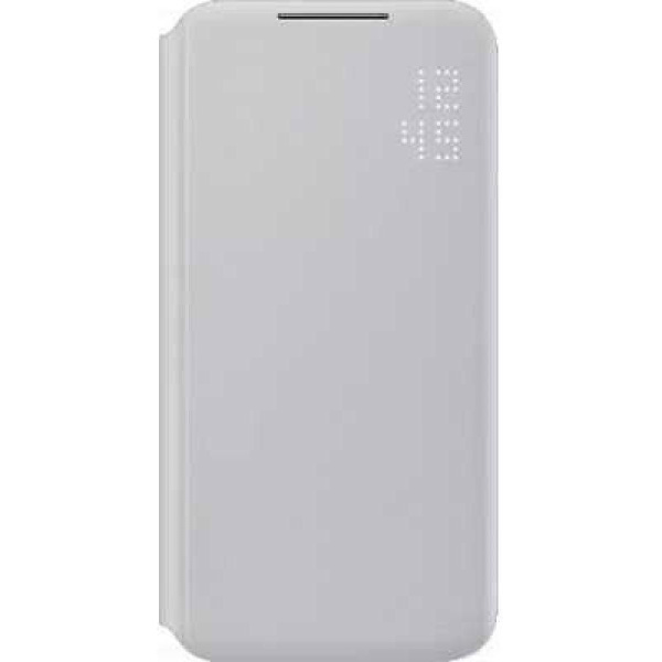 Чехол-книжка Samsung Smart LED View Cover S22 для Samsung Galaxy S22 серый (SAM-EF-NS901PJEGRU)