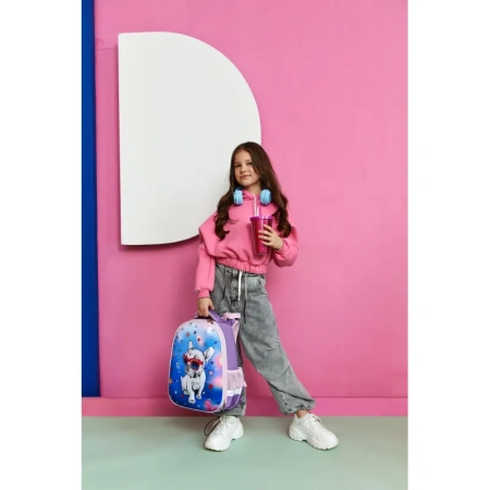 Ранец Комус Класс 3D Pug Dog с двумя отделениями