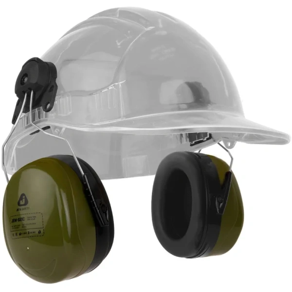 Наушники противошумные Jeta Safety Clamor Max с креплением на каску 32  дБ оливковые (JEM-621C)