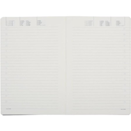 Ежедневник недатированный Bruno Visconti Megapolis Flex искусственная кожа A5 136 листов небесно-голубой (140х210 мм) (артикул производителя 3-531/22)