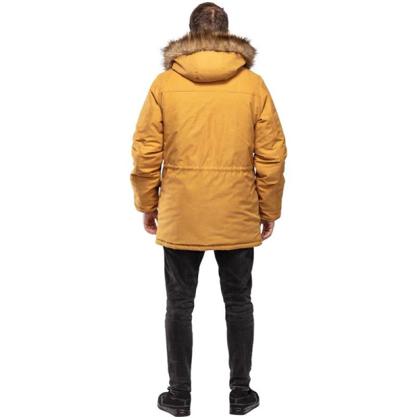 Куртка рабочая зимняя Аляска премиум желтая (размер 44-46, рост 170-176)