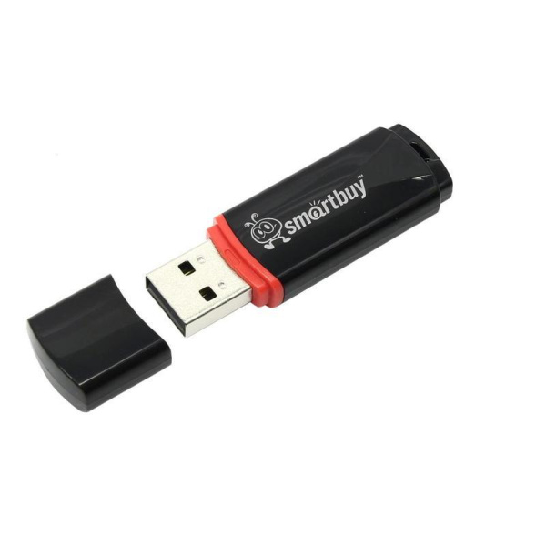 Флеш-память SmartBuy Crown 8Gb USB 2.0 черная